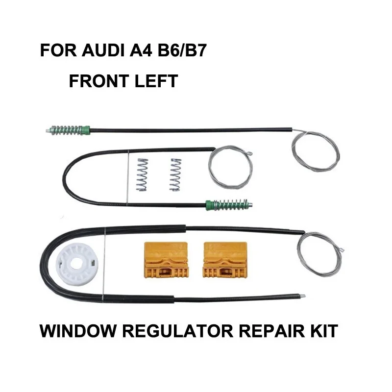 For Audi A4 B6 / B7 Electric Window Regulator Repair Kit Front