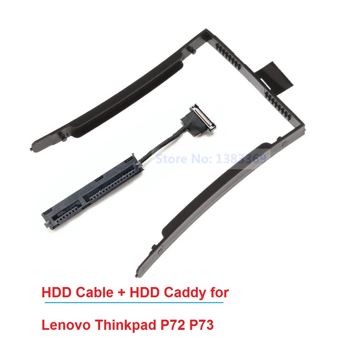 Lenovo ThinkPad P72 P73 DC02C00CX00 용 교체 2.5 SATA HDD SSD 하드 드라이브 플렉스 커넥터 케이블 캐디 브래킷 프레임 트레이