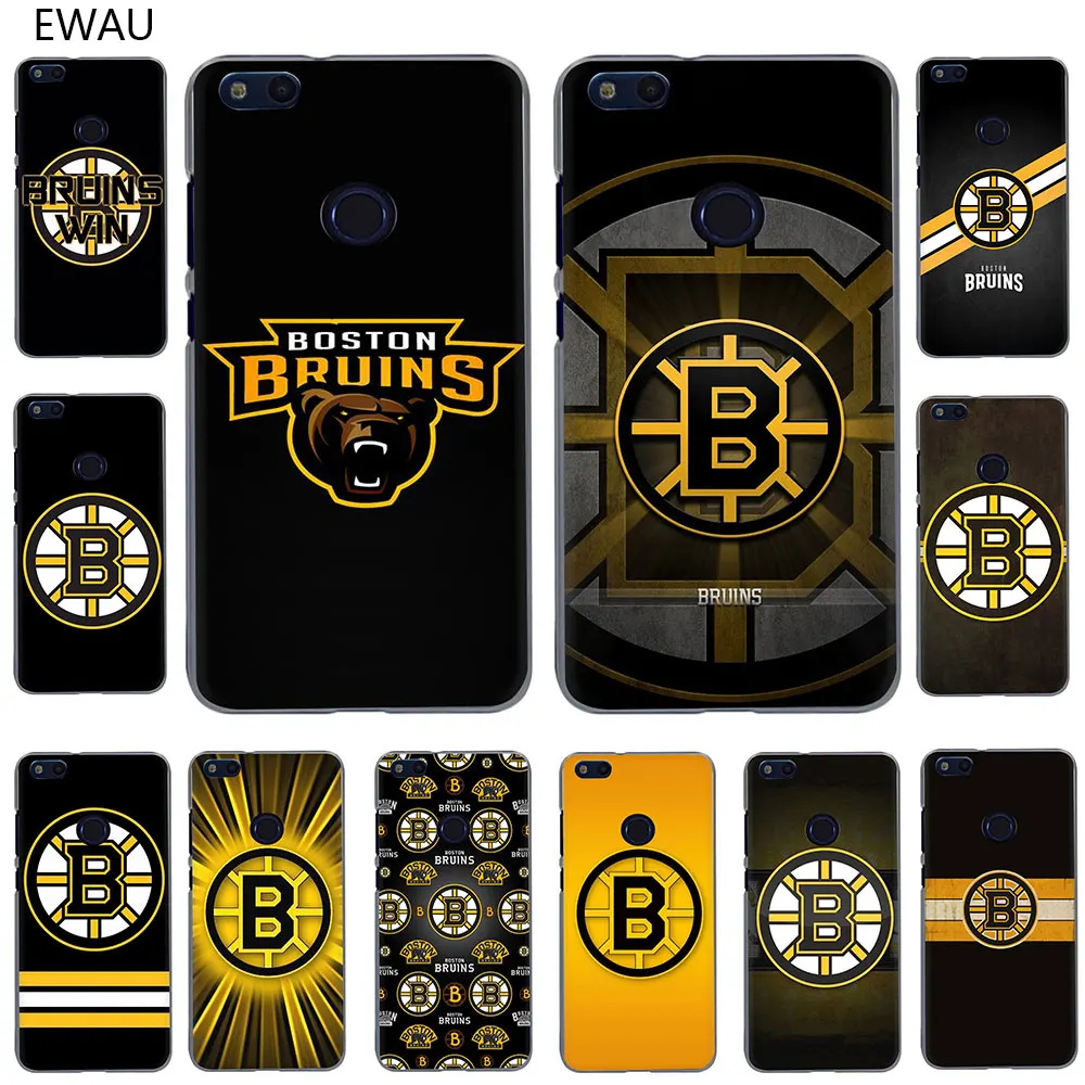

EWAU Boston Bruins Hard Phone Case for Huawei Honor view 20 Play 6A 6C 7A 7C 7X 8C 8X 9X 8 9 10 Lite pro