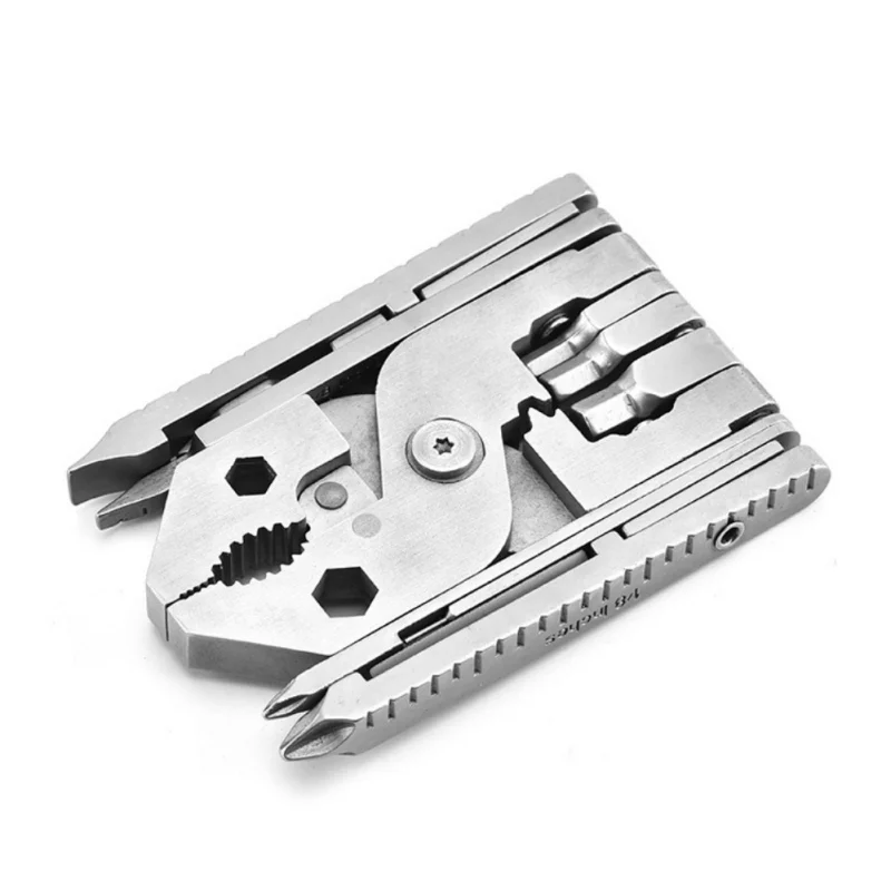 

25 in 1 Multitool Screwdriver Pliers Pocket Outdoor Multi-Purpose Stainless Steel Folding Pliers Tool 2020