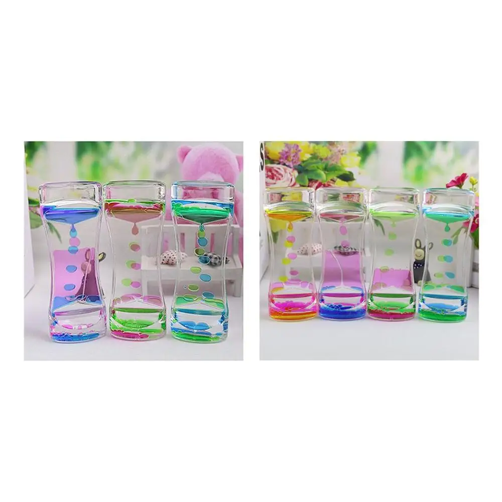 Вылет жидкое движение Bubbler для сенсорной игры игрушка-Непоседа детский Рабочий стол топ ассорти цветов украшения для дома