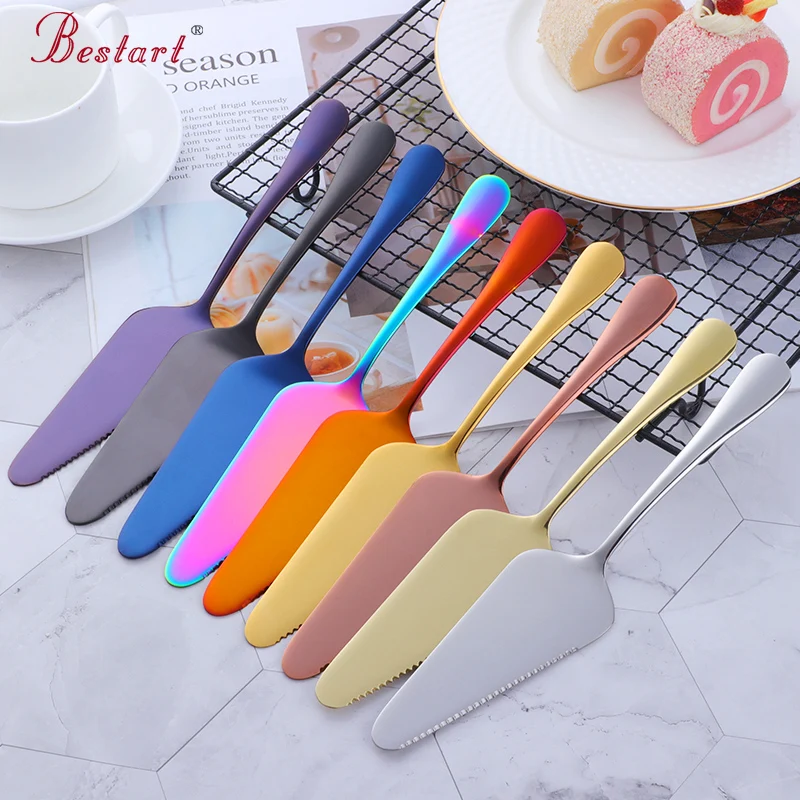 

Stainless Steel Cake Pizza Shovel Knife Butter Knife Cheese Dessert Cutlery Bakeware Cake Spatula Tool baking & pastry spatulas