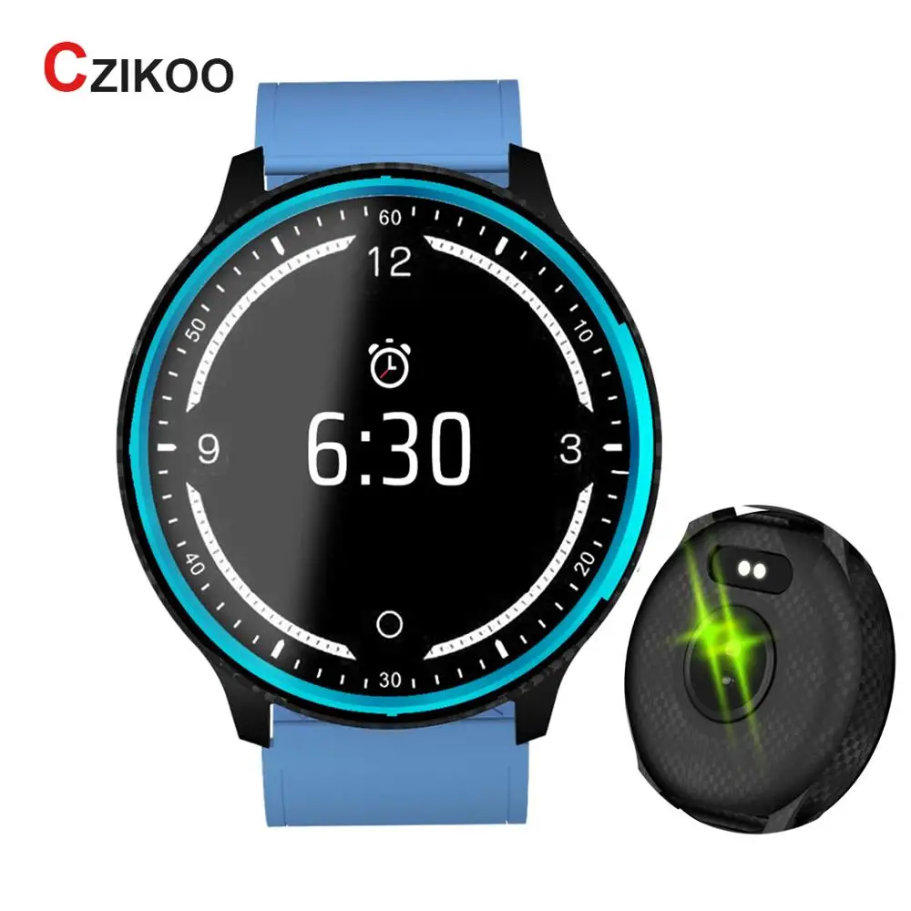 Bluetooth Smart Watch P69 IP68 waterproof Men Blood Pressure Round Women Watch Sport Tracker For Apple Android phone watch