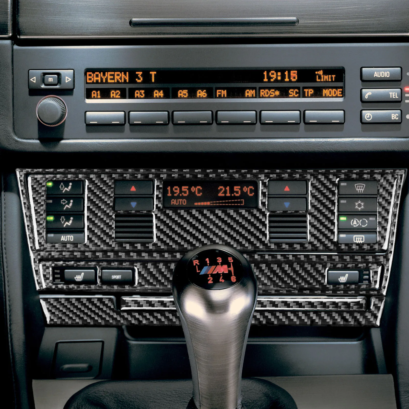 Shift Gear Panel / Water Cup Holder / Central Control Ac Air