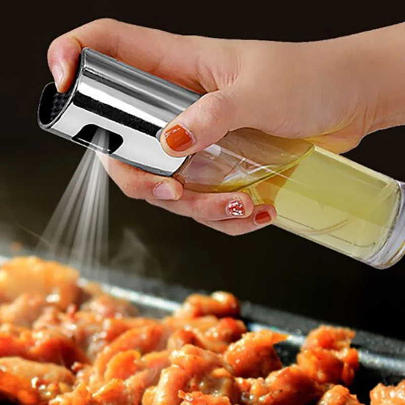 Kitchen Cooking Tool Salad BBQ Cooking Glass Oil sprayer Baking Oil Cook Oil Spray Empty Bottle Vinegar Bottle Oil Dispenser