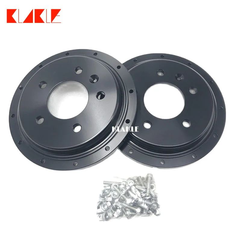 KLAKLE Auto Brake Systems Dragon Brake Disc Kit 330*28MM Center Bell For BMW E46