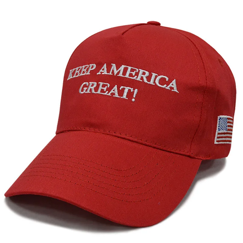 Trump 2020 President Make America Great Again MAGA Baseball Cap Hat Red/Black