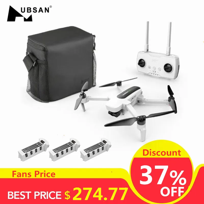 

Original Hubsan H117S Zino GPS 5.8G 1KM Foldable Arm FPV with 4K UHD Camera 3-Axis Gimbal RC Drone Quadcopter RTF High Speed