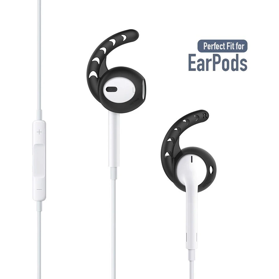 Для Airpods 1 2 силиконовый чехол для наушников с крюком для Airpods аксессуары для наушников