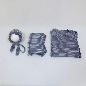 

Newborn wrapping three-piece suit baby props for photography Soft and close-fitting kids photography props