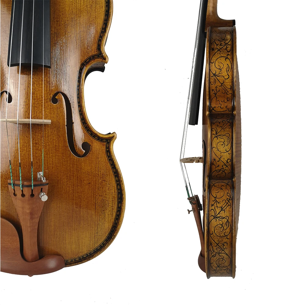 Free Shipping 4/4 Violin Copy Antonio Stradivarius 1715 100 Handmade