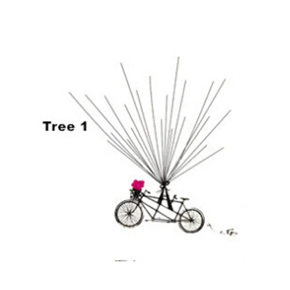 Tree 1 40x30 см вечерние вход-в личности Свадебные подписи гостевых книг творческий в форме сердца ветви знак отпечатки пальца в дереве - Цвет: Tree 1