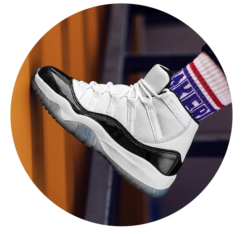 Новое поступление Детские баскетбольные кроссовки 11s Concord Bred Space jam тренировочные практичные спортивные баскетбольные Детские кроссовки jordan обувь