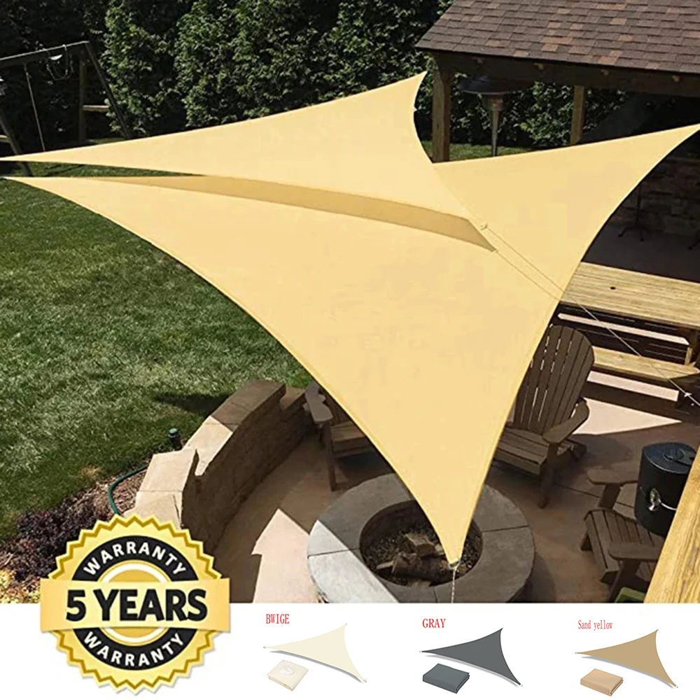Outdoor awnings Waterproof Sun Shelter Triangle Sunshade Protection Outdoor Canopy Garden Patio Pool Shade Sail Awning Camping