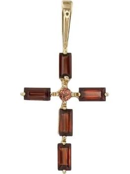 

Aloris cross with 6 grenades in red gold