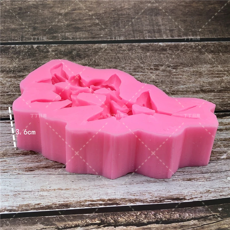 DIY букет цветов силиконовый в Форме Розы помадка мыло 3D форма для торта, капкейков конфитюр шоколад декорирование выпечки инструмент формы