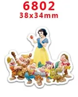Кабошоны 30 шт мультфильм плоское украшение из смолы pr 6678 - Цвет: 6802