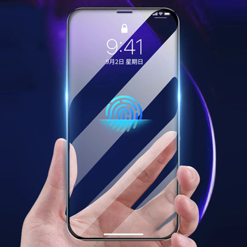 3D полноклеевое закаленное стекло для iPhone 11 Pro Max 9H Защитная пленка экрана iphone 12 Mini