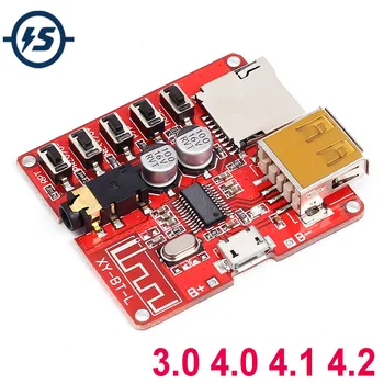 

Bluetooth Wireless MP3 Decoder Board Circuit Board BLE 4.1 / 4.2 3.7-5V Lossless Decoding Module Micro USB TF Card Interface