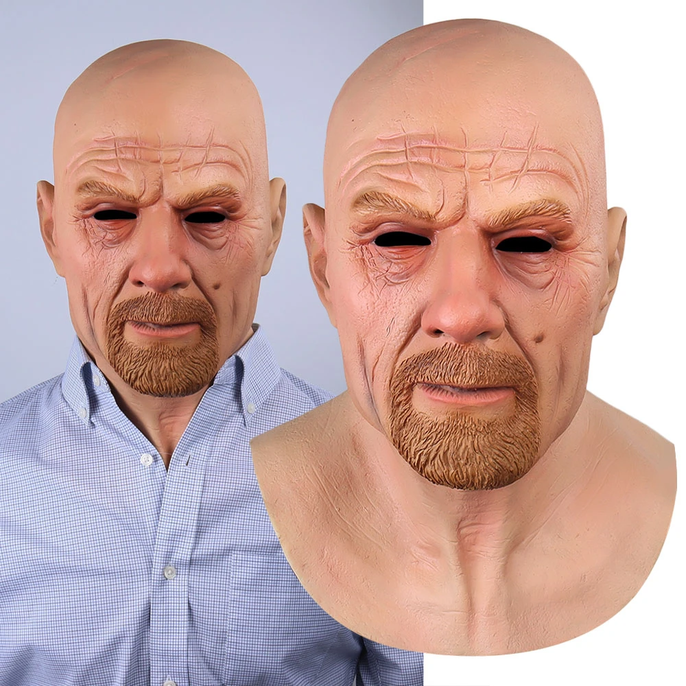 Máscara De Látex Breaking Bad Mask Accesorios para Cosplay