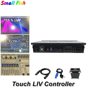 Prijzen Flightcase Verpakking Nieuwste 11.1 Systeem Podium Touch Liv Controller Moving Head Led Par Console 19 In Dubbele Screen Dj controller