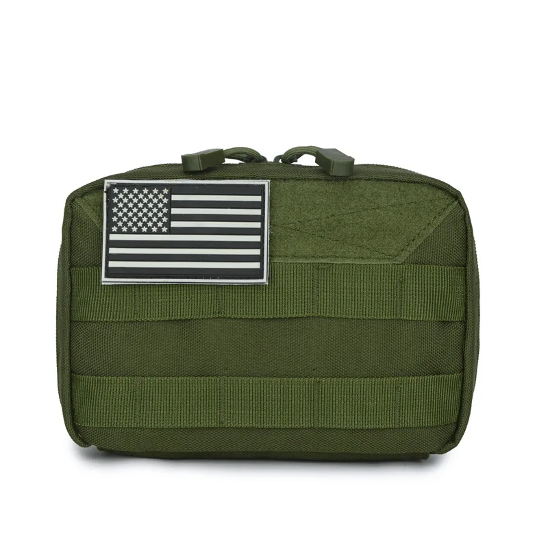 

Outdoor Multi-functional Molle Sports Waist Pack Travel First Aid Medical Kits Tactical Equipment Wallet Plug-in Module Bag