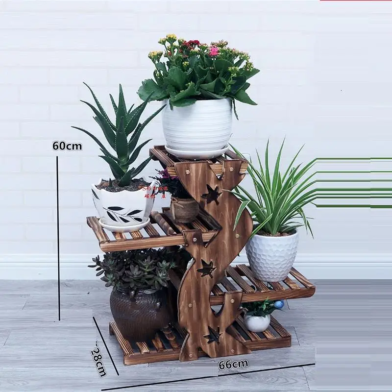 Крытый Estante Para Plantas плантенстандард деревянные садовые полки для горшка растения на балконе стеллаж полка Stojak Na Kwiaty подставка для цветов