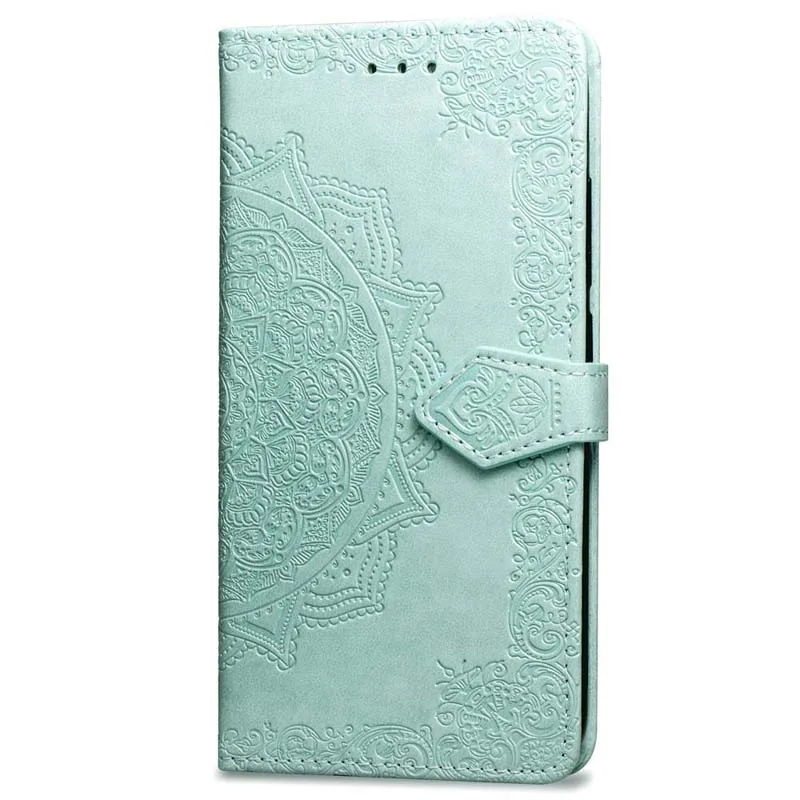 3D тисненый кожаный чехол для Leagoo Kiicaa power Wallet держатель карты книга флип чехол для телефона Leagoo Kiicaa power Coque чехол - Цвет: light green