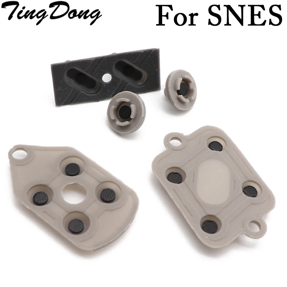 TingDong 1 комплект токопроводящие резиновые силиконовые прокладки Nintendo SNES