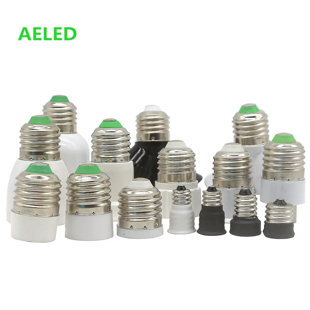 Lamp Holder 1Pcs E27 B22 E12 G9 GU10 MR16 E14 E17 E40 G24 2E27 Lamp Base LED Corn Bulb Converter Socket Adapter