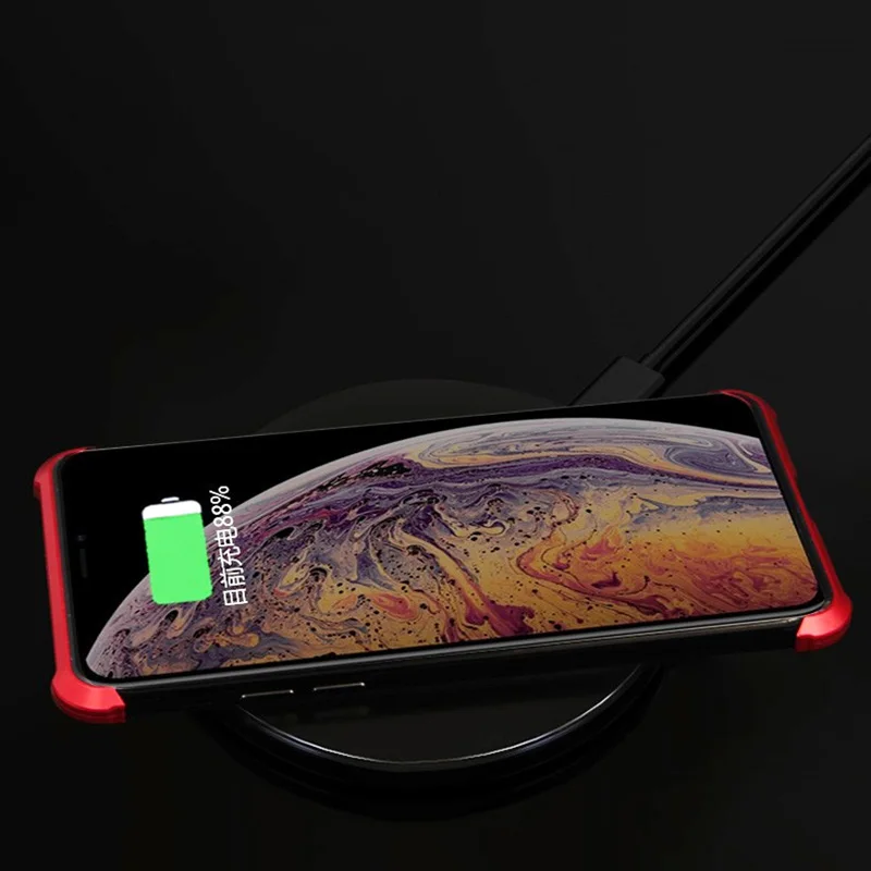 Безрамный металлический магнитный чехол для телефона для iPhone 11 XR XS X стекло Передняя Задняя Магнитная крышка s Чехол для iPhone 11 Pro XS MAX 7 8 plus