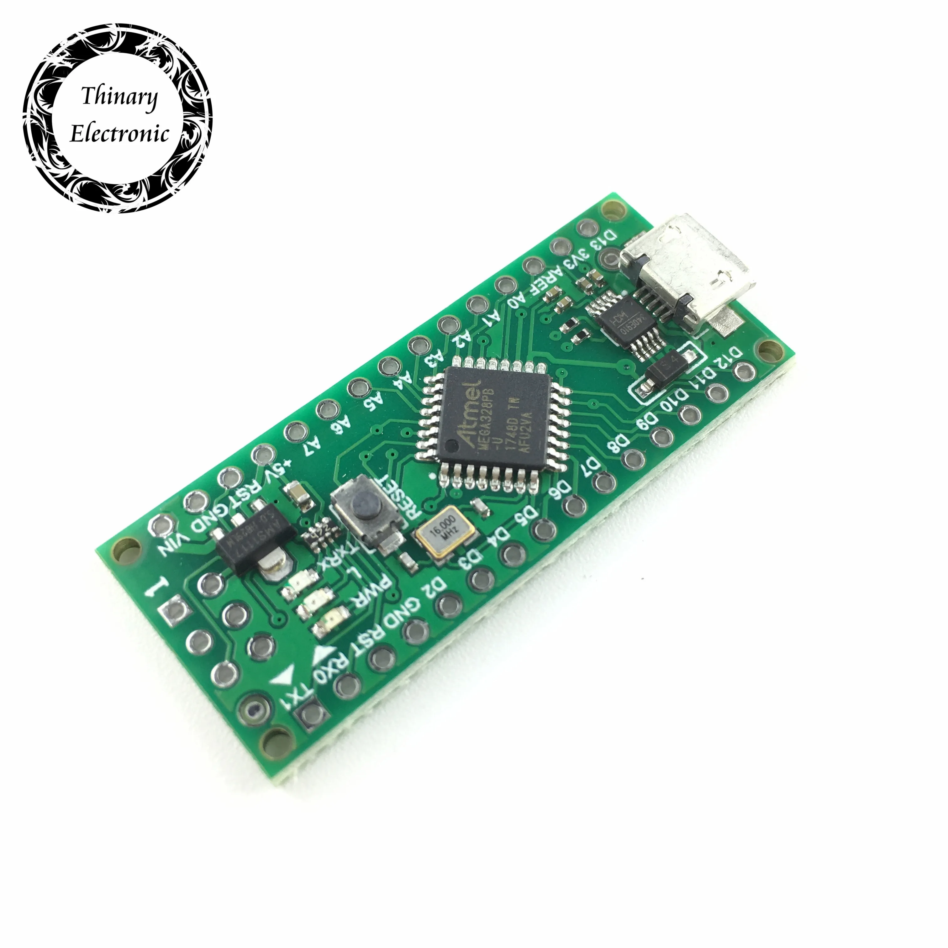 5 шт./партия, Nano 3,0 контроллер, совместимый с arduino nano Atmega328 Series CH340, USB драйвер, без кабеля, NANO V3.0