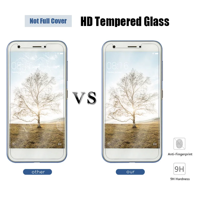 Закаленное стекло для ZTE Blade A3 A452 A460 A510 A512 A520 Защитная пленка A6 A601 A610 HD|Защитные