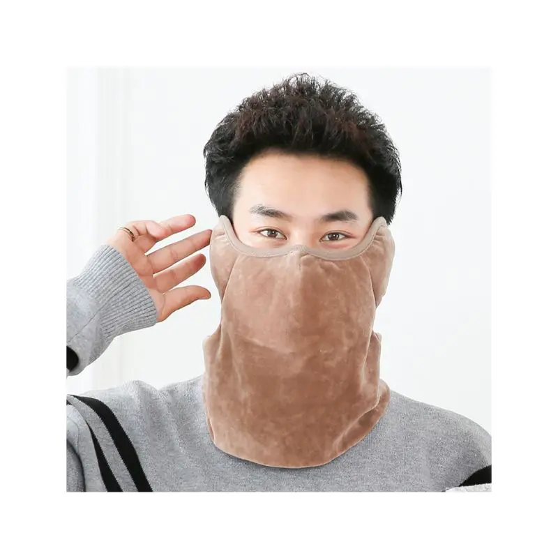 Unisex Winter Cold Masks Warm Scarf Children Windproof Ear Protection Mask Neck Scarf