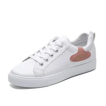 

HOT White Shoes Female Platform Sneakers Women Tenis Casual Woman