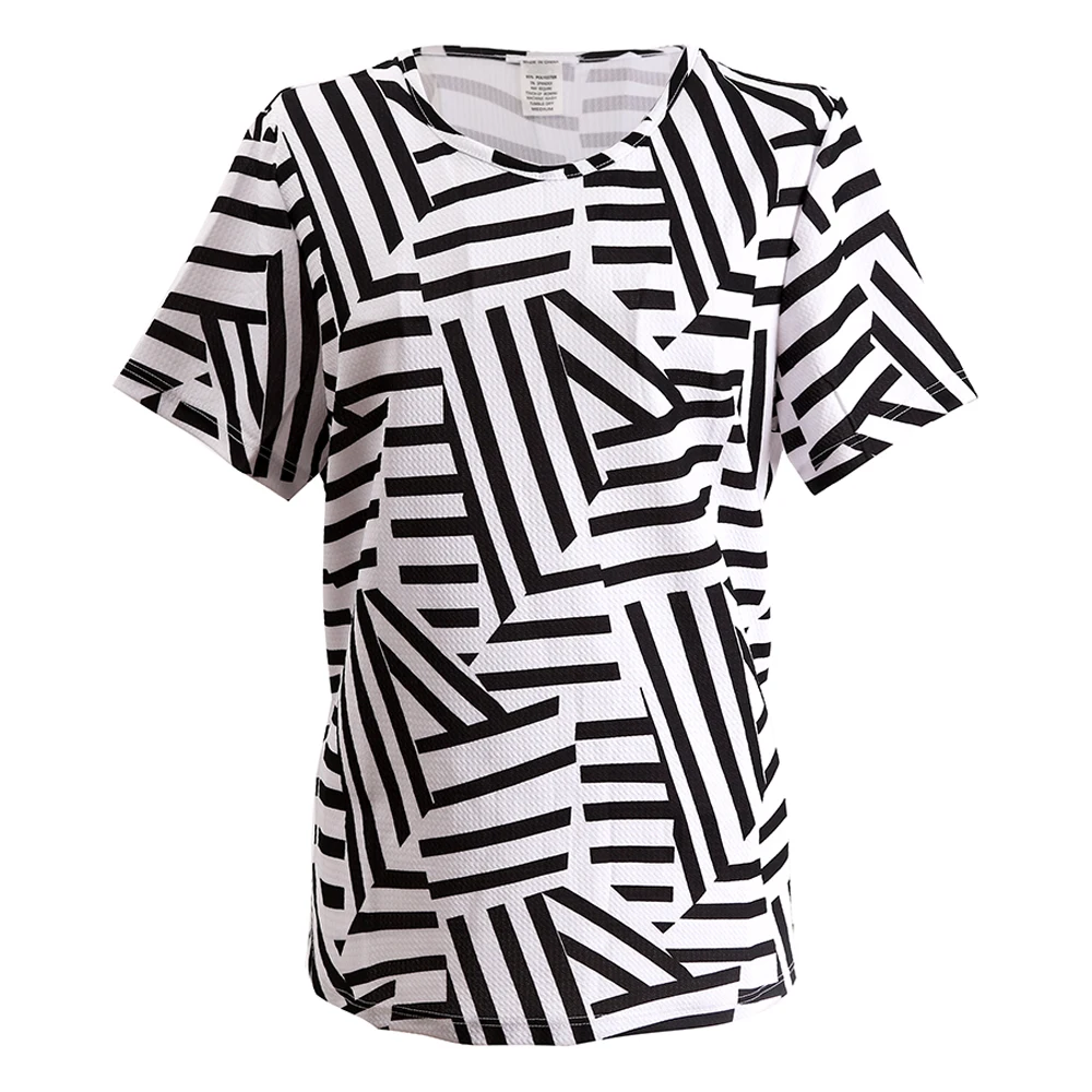 High Quality Women Tshirts T Shirt Top  black 