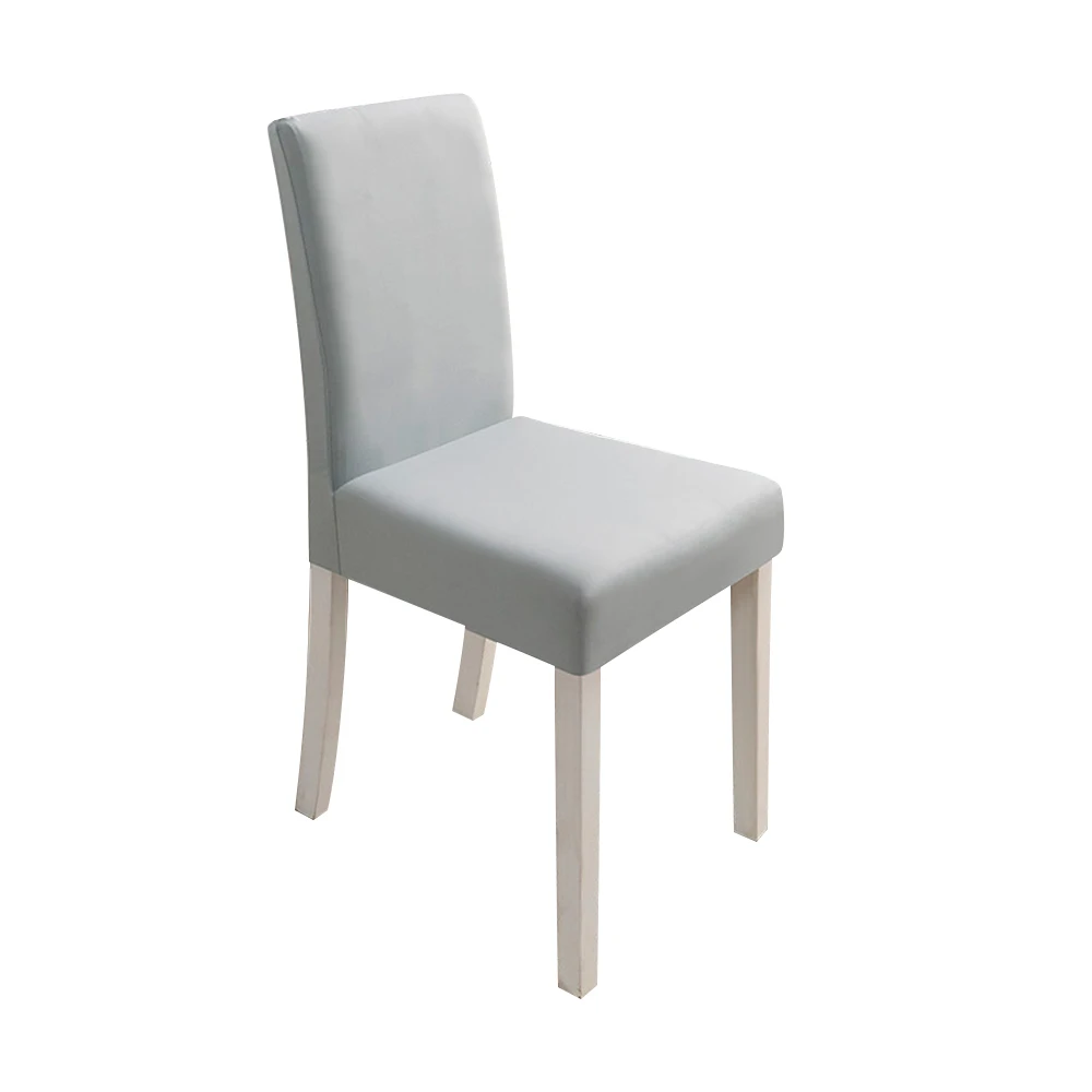 1 шт. сплошной цвет чехлы для стульев спандекс для столовой стрейч чехлы для сидений защитный чехол для ресторана банкета