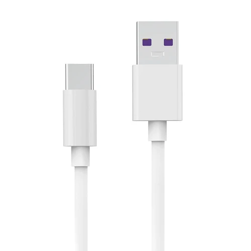OREY 5А Тип C Быстрая зарядка кабель для huawei P20 USB-C кабель для samsung/huawei/Xiaomi USB C зарядный кабель - Цвет: White