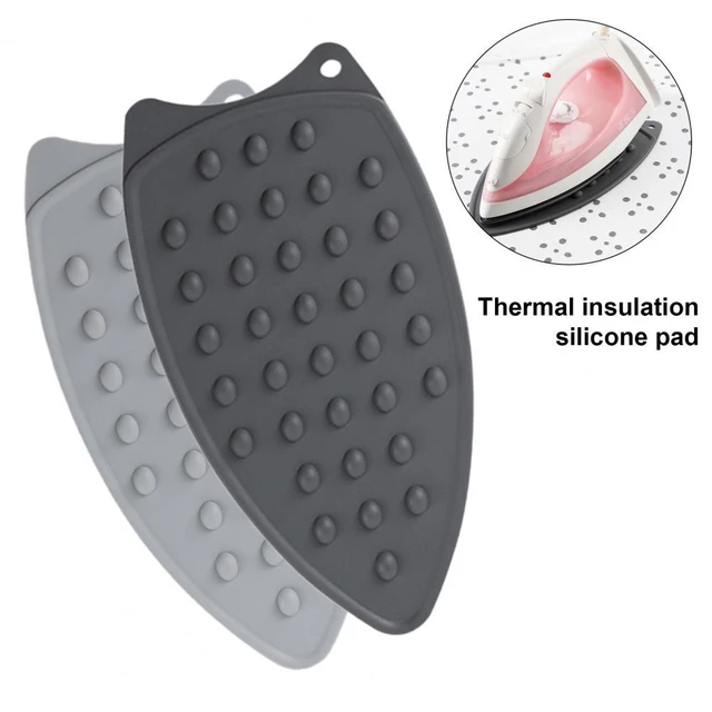 Silicone Iron Pad, Anti-Slip Heat Resistant Silicone Iron Mat Hot Safety  Protection Ironing Rest Pad, Clothes Ironing Accessories(Rose)