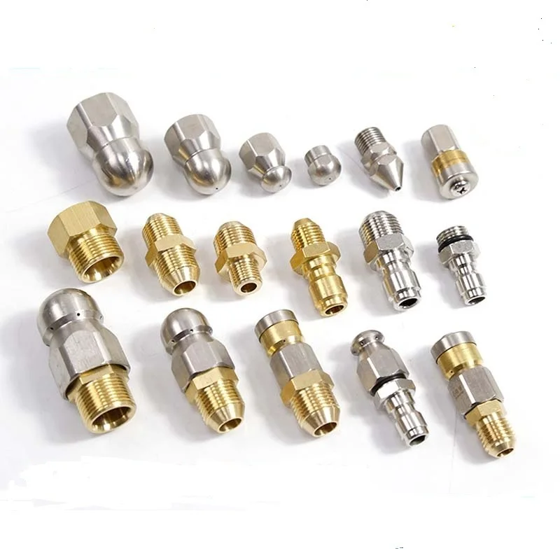 Sewer Cleaning Nozzle High Pressure Washer Drain Cleaning Nozzle Sewer Cleaning Jetter Nozzle