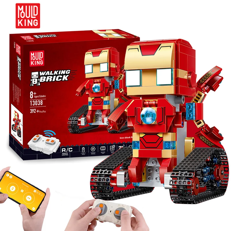 

Creator APP Remote Control Tank Car Bricks for Legoingly Technic RC Super Heroes Building Blocks Robotics Toys for Children