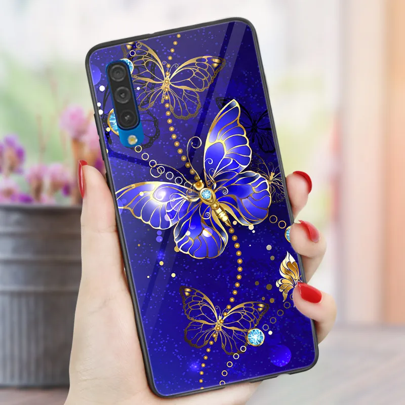 LJD Чехол для samsung A5 Чехол Жесткий Чехол для samsung Galaxy A3 A5 A7 A8 плюс A6 A70 A50 A40 A30 A20 A10 чехол для телефона - Цвет: LJD