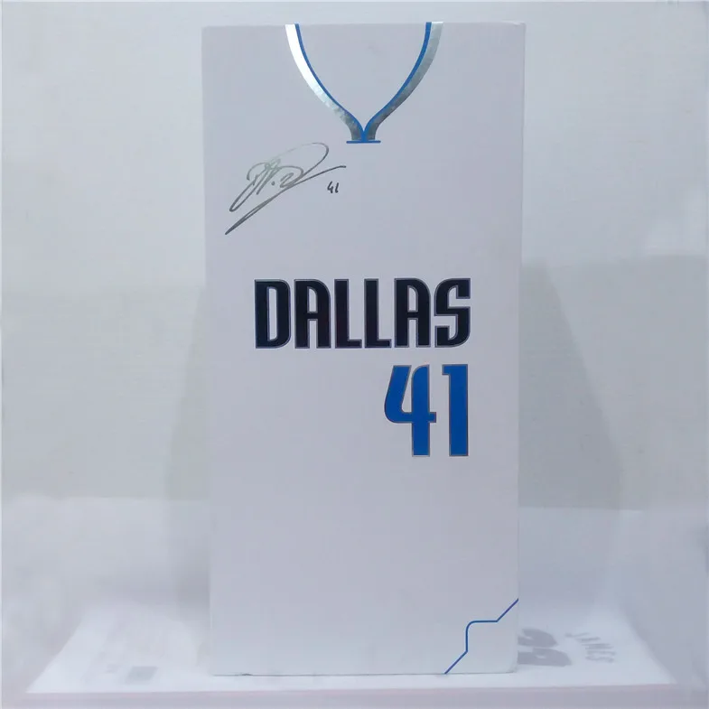 Dirk Nowitzki баскетбольная звезда 41 Джерси № 1/6 Garage Kit Dallas Mavericks NBA Garage Kit Модель