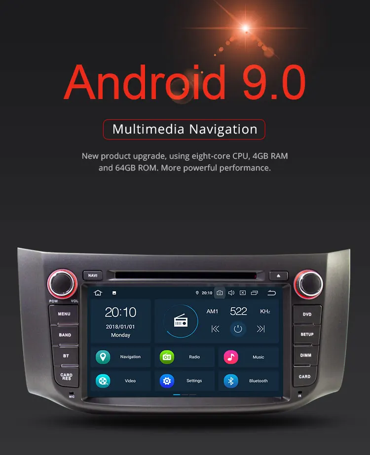 Clearance TOPBSNA Android 9.0 Car Radio DVD GPS For NISSAN Sentra Sylphy B17 PULSAR WIFI 2 Din Car Stereo Automotive headunit RAM 4G Audio 1 Clearance TOPBSNA Android 9.0 Car Radio DVD GPS For NISSAN Sentra Sylphy B17 PULSAR WIFI 2 Din Car Stereo Automotive headunit RAM 4G Audio 1