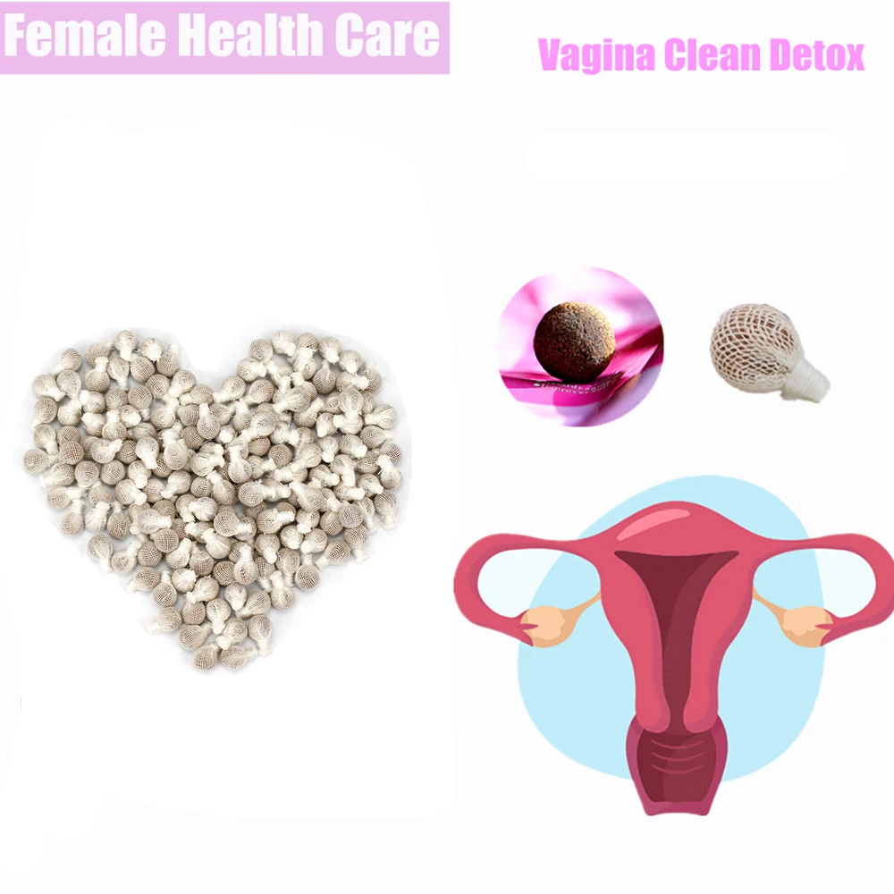 Yoni Pearl Detox Tampons Vaginal Cleansing Medical Treatment Tampon Yoni Steam Clean Point Tampon Women Beauty Health 5PCS/Pack