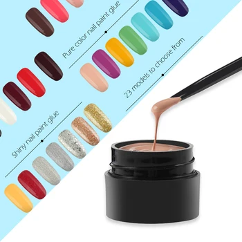 

Nail Gel Polish Gel Professional Extension Poly Gel Soak Off UV Builder Gel Acrylic Nail DIY Home Painting Gel Manicure 23Colors