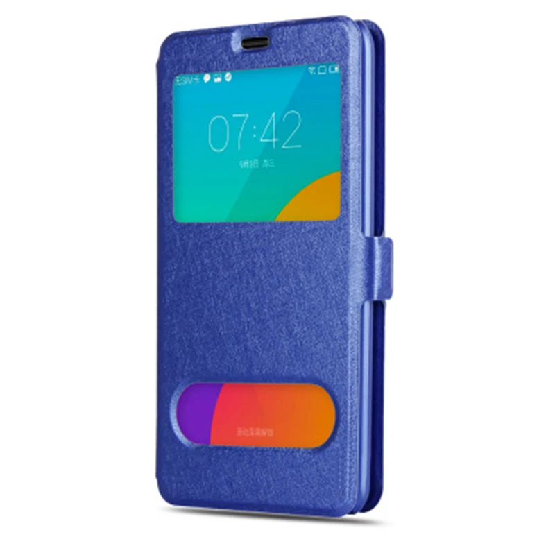 Blue Шелковый кожаный чехол для samsung Galaxy J5 J2 Pro J1 мини 360 откидная крышка чехол для samsung J6 J8 J3 J4 Core J7 Prime - Цвет: Blue