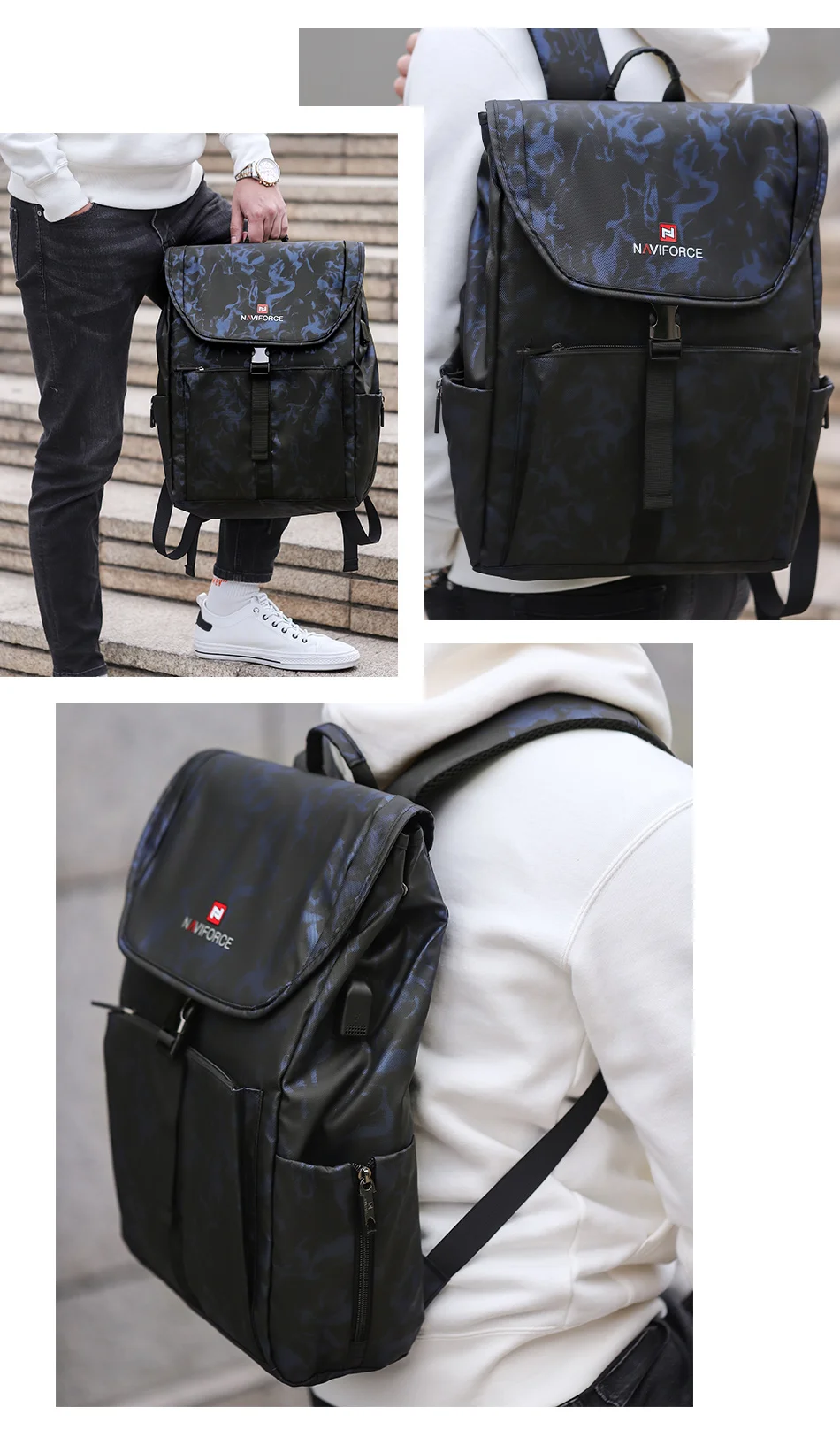 NAVIFORCE NFB6802 Business High Quality Backpack Price in Bangladesh