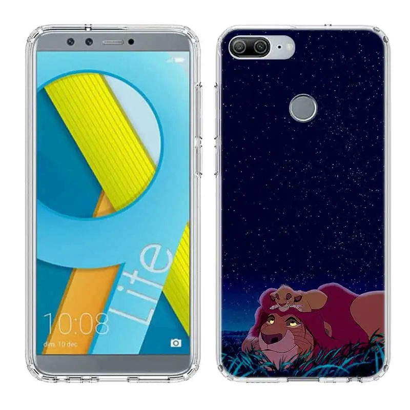 Simba Король Лев Fundas силиконовый чехол для телефона huawei Honor 20 Pro 10 9 lite 8X 8A 20S 9X Pro 8S Y5 Y6 Y7 Y9 чехол
