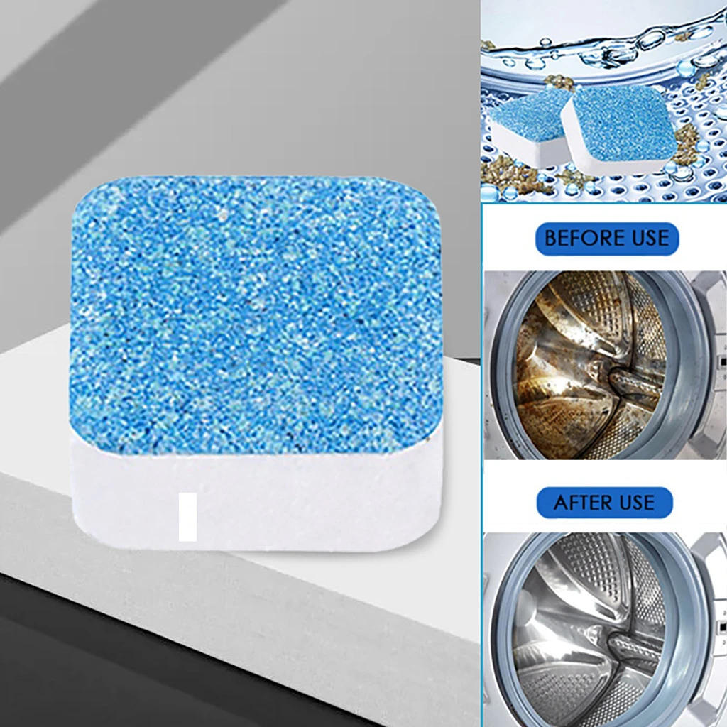 

1Tab Washing Machine Cleaner Washer Cleaning Detergent Effervescent Tablet Washer Cleaner Washing Powder Accessorie Dropshipping